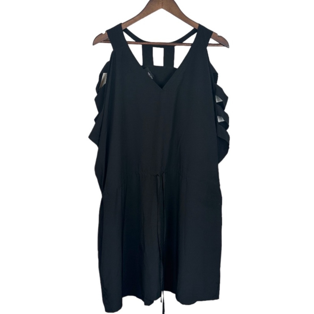 Kris Jenner Cutout Sleeve Lightweight Dress Size 2X